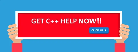 Student getting C++ homework help for programming assignments and coding projects